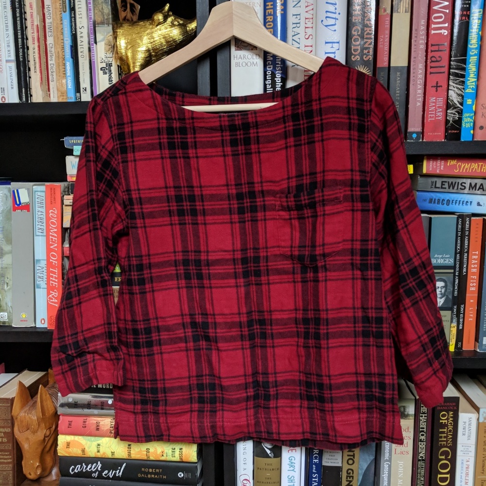 Madewell Buffalo Plaid Top